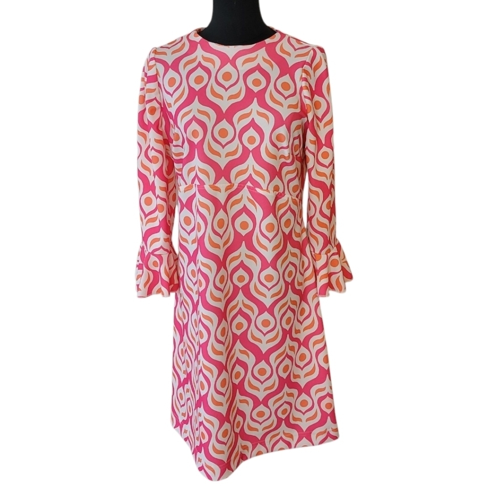 NWT Fuzzy Retro UK Mod Dress Size UK 12, US 8